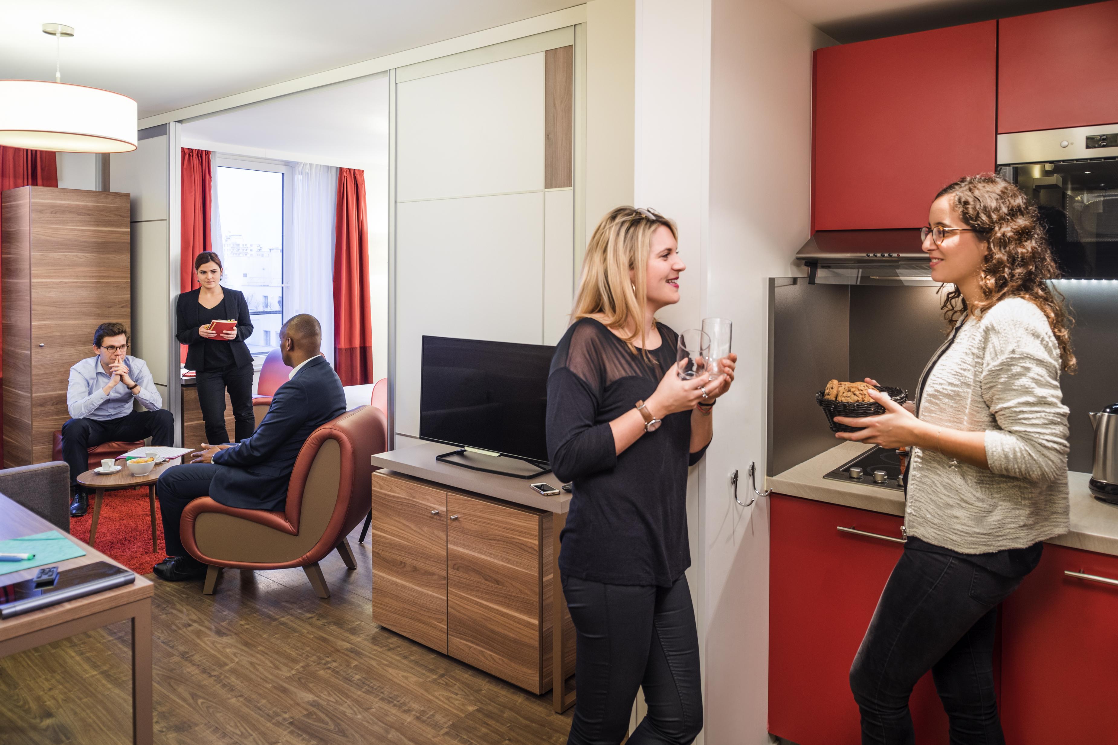 Aparthotel Adagio La Defense Courbevoie Luaran gambar